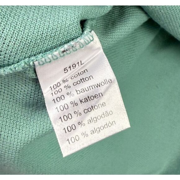 Lacoste Polo Shirt Mens‎ Extra Large Aqua Classic Fit Lightweight Preppy - Picture 6 of 6